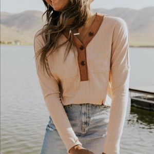 Roolee fall top!  NWT